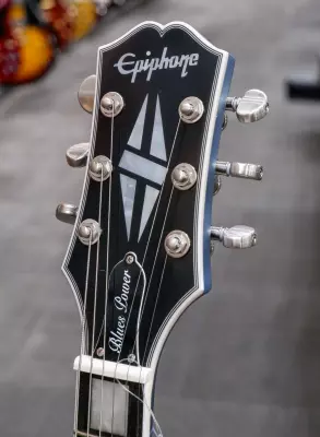Store Special Product - Epiphone - Jared James Nichols Les Paul Custom - Aged Pelham Blue